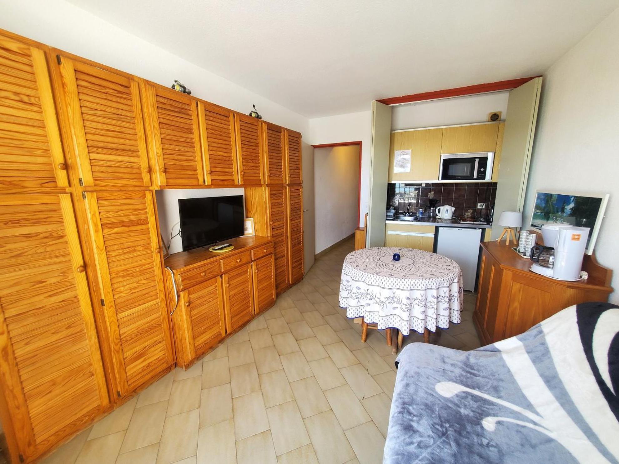 Vittoria Immobilier 8 - Reglement Sur Place - Cheques Vacances Acceptes La Grande-Motte Habitación foto